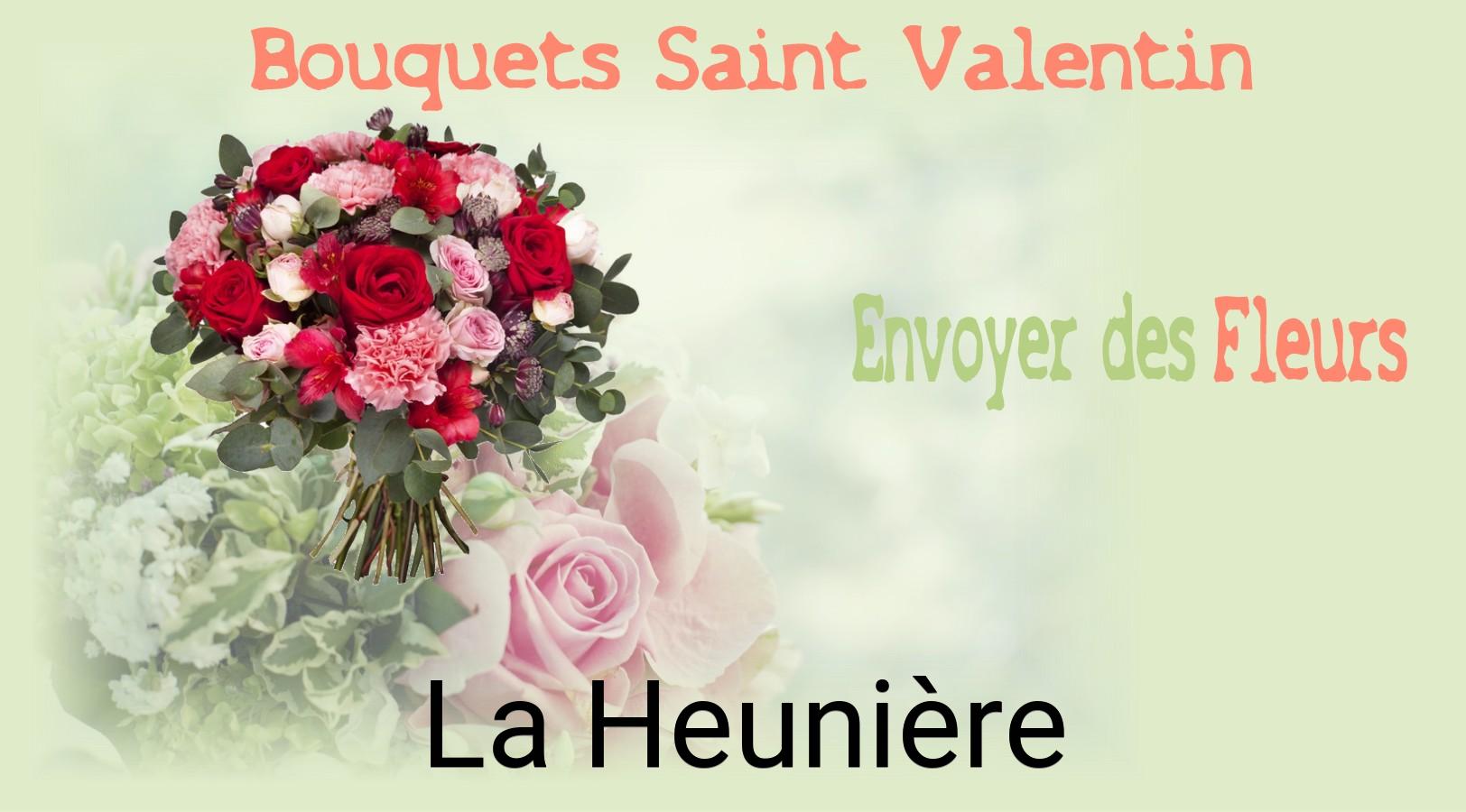 Roses de Saint-Valentin livrées à La Heunière
